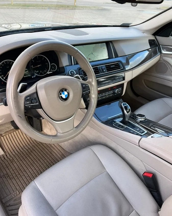 BMW Seria 5 cena 62999 przebieg: 139000, rok produkcji 2013 z Słupsk małe 106